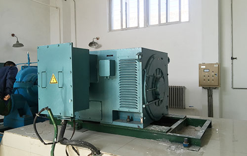 广宁某水电站工程主水泵使用我公司高压电机